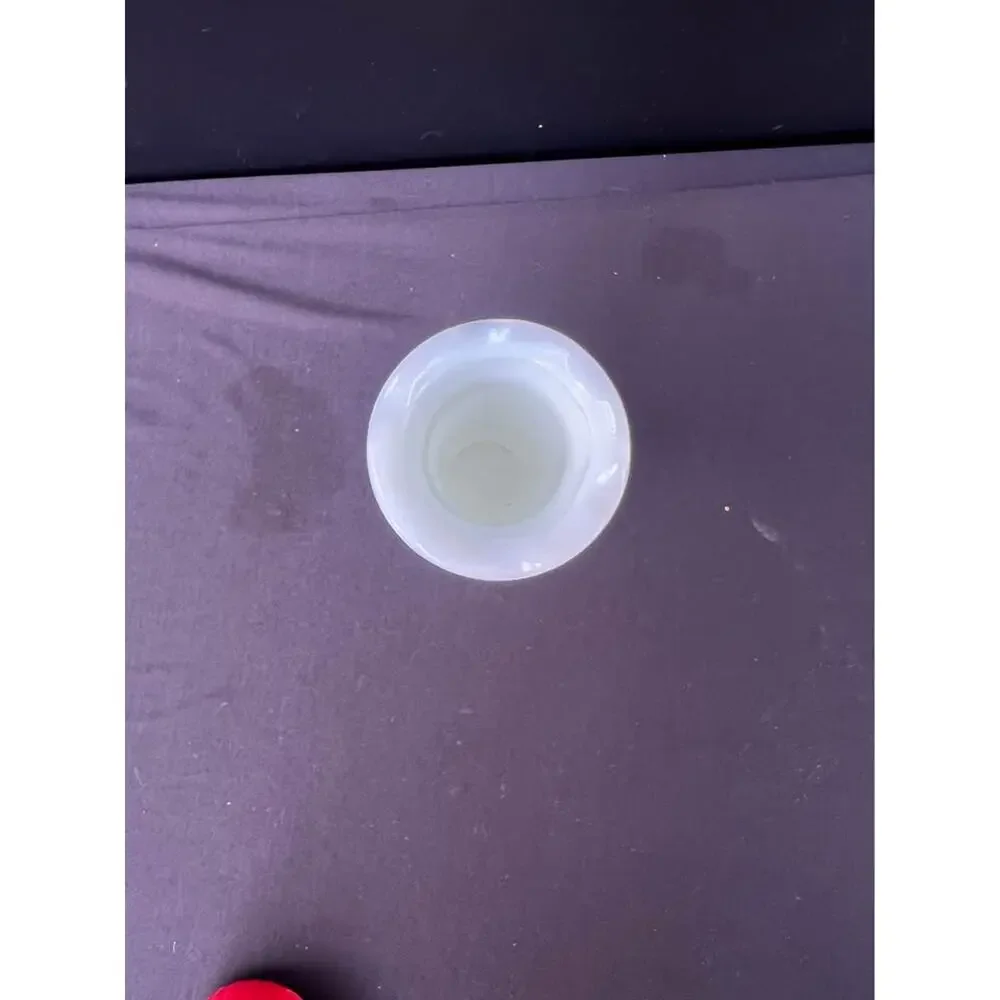 1970s vintage milk glass vase